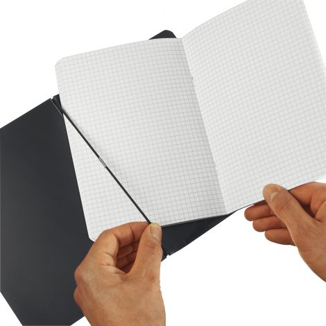 Notatnik Herlitz My.Book Flex Gray A4 2x40, kratka/linia - 2